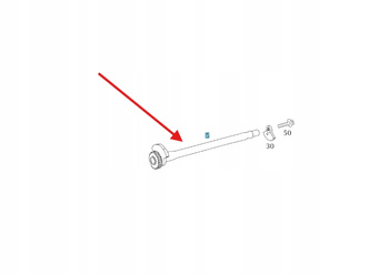 WAŁEK WYRÓWNAŻAJĄCY ROZRZĄDU DIESEL OM272 MERCEDES OE A2720302872