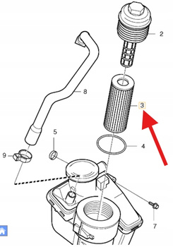 FILTR OLEJU VOLVO S60 V60 XC60 XC70 XC90 V40 OE 8692305