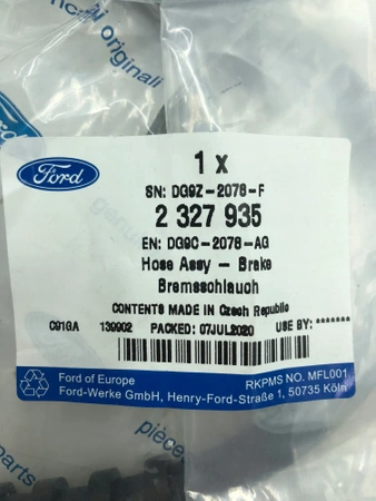 PRZEWÓD HAMULCOWY PRAWY FORD MONDEO MK5 2014-2022 2711694 _ DG9C-2078-AH