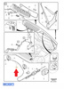 LINKA OTWIERANIA MASKI POKRYWY SILNIKA VOLVO XC90 2003- OE 9483814