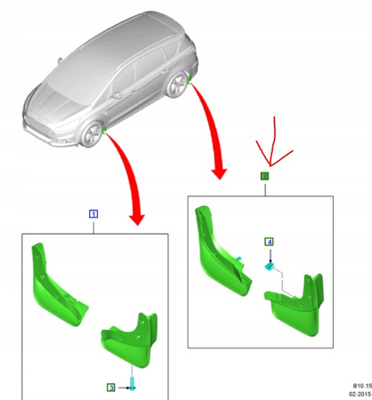 CHLAPACZE TYLNE FORD S-MAX Mk2 GALAXY Mk4 2015-_1916719_AMEM2J-286A12-AA