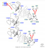 LUSTERKO ZEWNĘTRZNE LEWE ELEKTR FORD FOCUS Mk1 _ 1347113 _ 98AB-17683-UE