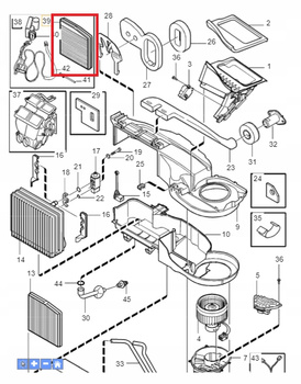 Filtr klimatyzacji Volvo 30630754