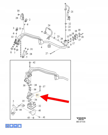 ZAWÓR ROZPRĘŻNY KLIMATYZACJI B4 2.0 D4 2.0 VOLVO XC90 XC60 V90 OEM 31694066