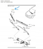 Pióro wycieraczki prawe przednie - Mazda MX-30 DR_DN4K67330