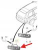 HALOGEN ODBLASK ZDERZAKA PRAWY TYŁ VOLVO XC90 2003- OE 8693008