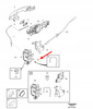 ZAMEK DRZWI PRAWY TYŁ VOLVO XC90 2016- XC40 EX40 EC40 V60 OEM/OE 31462002
