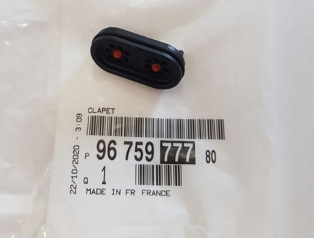 ZAWÓR ZWROTNY OLEJU CITROEN C4 C5 DS4 DS5 JUMPER JUMPY OE 9840865680