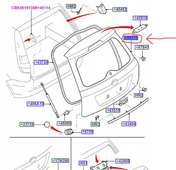 KLAPA BAGAŻNIKA FORD FUSION 2002-2012_1756576_P2N11-N40400-AJ