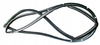 USZCZELKA DRZWI PRZÓD PRAWA FORD FIESTA Mk7 2009- 1781748 _ 8A61-A20530-AT