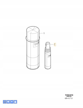 Lakier zaprawkowy Volvo OE 32293176