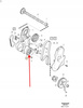 USZCZELNIACZ WAŁU KORBOWEGO PRZÓD 2.0 2.4 D5 VOLVO S60 V60 V40 OE 31293007