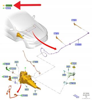 WLEW ZBIORNIKA SPRYSKIWACZY FORD KUGA 2020- 2455034 _ LJ6B-17C615-BA