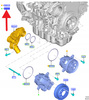 POMPA WODY 2.0 ECOBLUE FORD TRANSIT Mk8 2016- OE 2541084 _ GK3Q-8501-AE