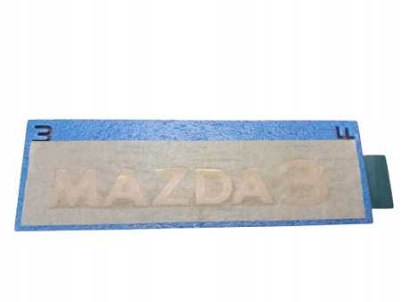 Emblemat tył - Mazda 3 BP Sedan_B1J151720