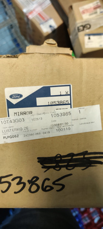 LUSTERKO ZEWNĘTRZNE LEWE FORD ESCORT Mk6 Mk7 ORION