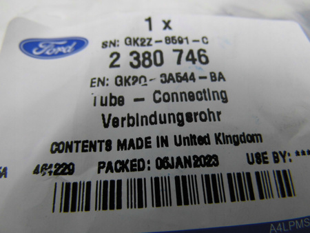KRÓCIEC POMPY WODY 2.0 EcoBlueFORD TRANSIT RANGER 2380746 _ GK2Q-8A544-BA