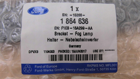 RAMKA HALOGENU LEWA FORD FOCUS Mk3 2014-18_1864636_F1EB-15A299-AA