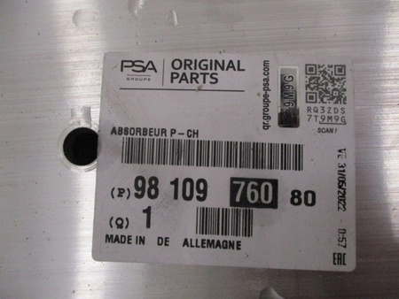 WKŁADKA POCHŁAN OE 9810976080