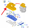 OSŁONA SILNIKA GÓRNA 2.3 EB FORD FOCUS Mk4 2019- 2396285 _ KX6E-6A949-BB
