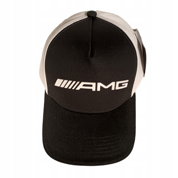 MERCEDES AMG Czapka z daszkiem czarno-biala OE B66959210