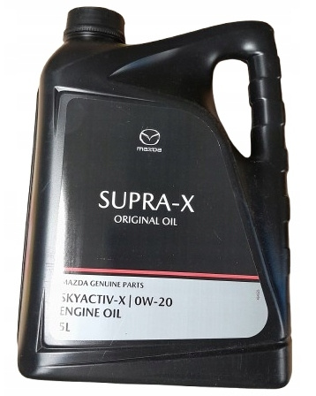 Olej syntetyczny Mazda OE Original Oil Supra-X 0W-20 5L SUPRA0W205