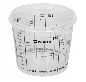 POJEMNIK DO MIESZANIA LAKIERÓW WURTH 750ml.