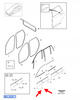 LISTWA OZDOBNA DRZWI PRAWY PRZÓD VOLVO XC90 2016- OEM/OE 32378402