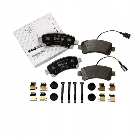 Klocki hamulcowe tylne Citroen JUMPER III 16124340
