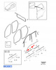 USZCZELKA ZGARNIAJĄCA SZYBY PRAWY PRZÓD VOLVO XC90 2016- OEM/OE 31352709