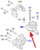 UCHWYT PODUSZKA SILNIKA 1.8 2.0 TDCI MONDEO SMAX OE 1723144 _ 6G91-6F012-EF