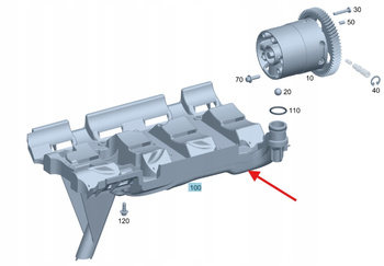 SMOK MISKI OLEJOWEJ DIESEL M651 MERCEDES OE A6511804451
