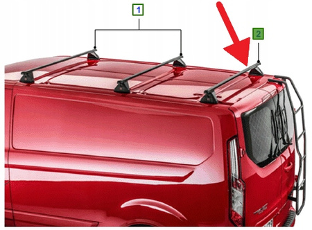 POPRZECZKA DACHOWA TYLNA FORD TRANSIT CUSTOM 12- 1819091 _ A66SX-46002-CRA