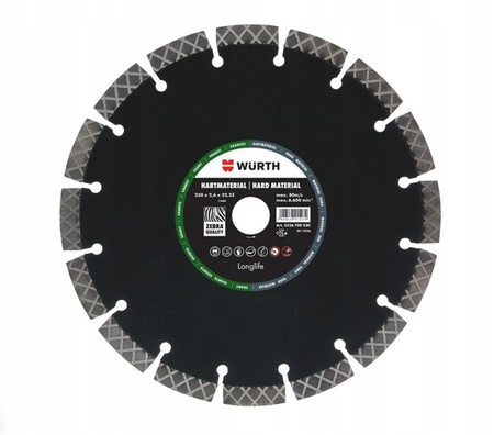 WURTH Tarcza diamen. Longlife, do granitu 350/25,4