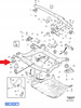 Zestaw podkładek poduszki ramy Volvo OE 31329447