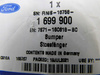 GUMA PODPORA ODBOJNIK MASKI FORD MONDEO MK4 2007-_1699900_7S71-16C618-BC