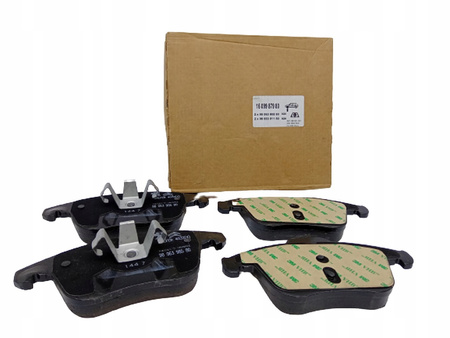 Zestaw 4 klocków hamulcowych przednich Citroen C4 1609987980