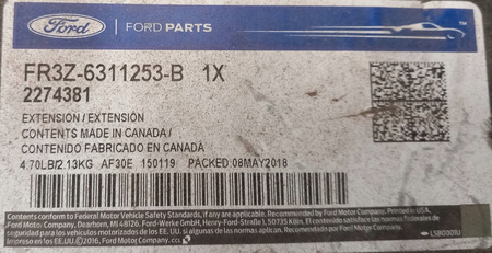 Przedłużenie miska podłogi tylnej - Ford Mustang_2274381_FR3B-63114A67-AD