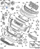 Elementy mocowania pasa przedniego Citroen OE 1684528480