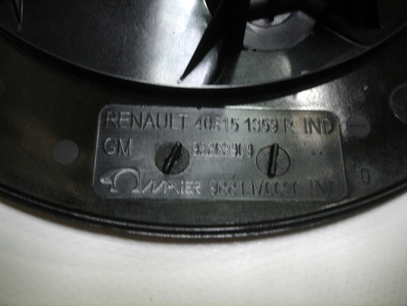 Opel Vivaro A - kołpak czarny mały NOWY - KPL. 4 SZTUK oryginał GM_93863909