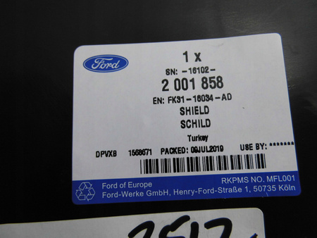 NADKOLE PRZEDNIE PRAWE FORD TRANSIT Mk7 2015-2019_2001858_FK31-16034-AD
