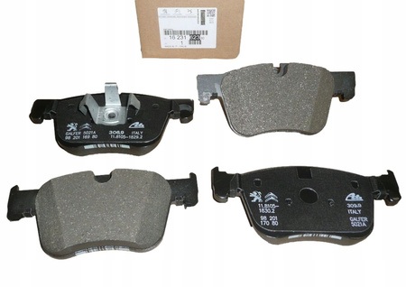 KLOCKI HAMULCOWE CITROEN BERLIGO OE 1623162380