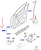 DRZWI PRZEDNIE LEWA STRONA FORD KA Mk1 1996-2008_1692566_P20KG-B20123-KA