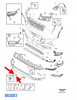 DOLNA OSŁONA ZDERZAKA PRZÓD VOLVO XC90 2016-2019 OEM/OE 31650305