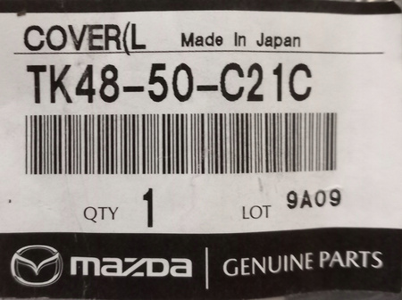 Osłona lewa lampy przedniej - Mazda CX-9 TC_TK4850C21C