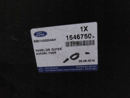 POSZYCIE DRZWI PRAWY PRZÓD FORD S-MAX GALAXY 2006- 1546750 _ 6M21-U20204-AH