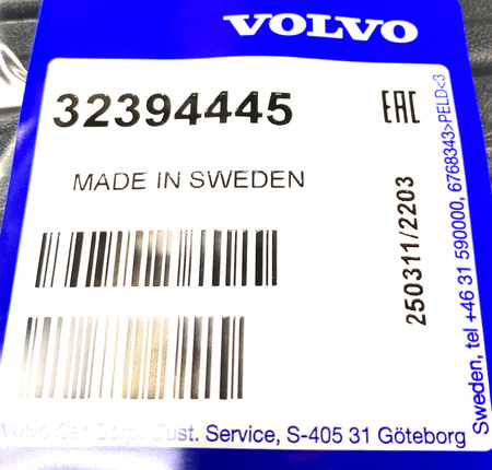 Mata bagażnika Volvo XC90 7-miejscowy OE 31435433 / 32394445