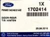 DRZWI LEWE TYLNE FORD FOCUS Mk2 KOMBI 2007-2011 _ 1702414 _ P8M51-N24631-AE 