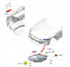REFLEKTOR PRZEDNI LEWY FORD MUSTANG Mk6 2017- 2305308 _ JR3B-13006-CJ