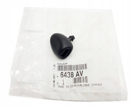 DYSZA SPRYSKIWACZA LEWA PRAWA PEUGEOT 206 6438AV
